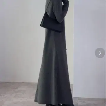 PetitFleur 푸치프루르 그레이 리브 긴팔 롱 원피스 (M)