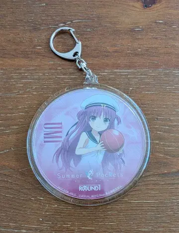 summer pockets 라운드 원 아크릴 키링