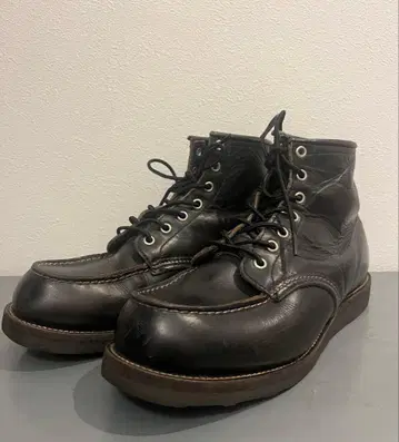 Red Wing 블랙 워크 부츠