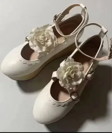 통굽 발레리나풍 신발