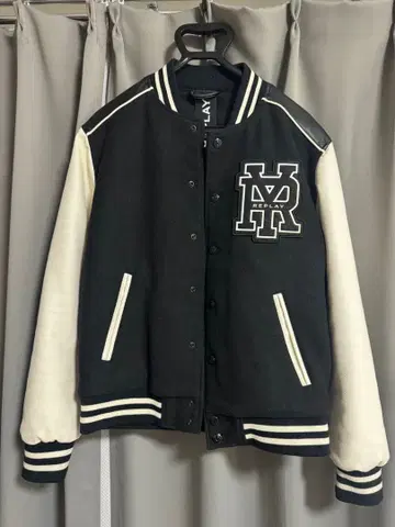 REPLAY 바시티 자켓