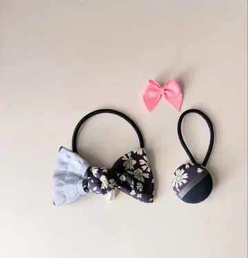 [리버티] 리본&펄 머리끈