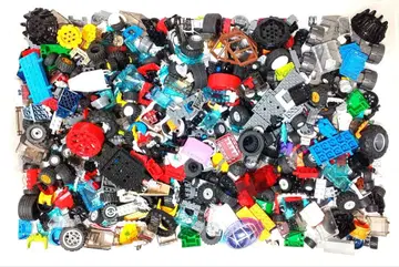 레고 2kg 타이어 윈드스크린 외 차량 제작 부품 세트