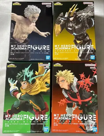 나의 히어로 아카데미아 피규어 4종 세트 GIGO 한정판