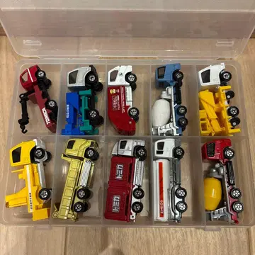 토미카 미니카 10대 세트 일하는 자동차