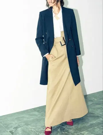 FRAY I.D 벨트 포함 베어 스커트