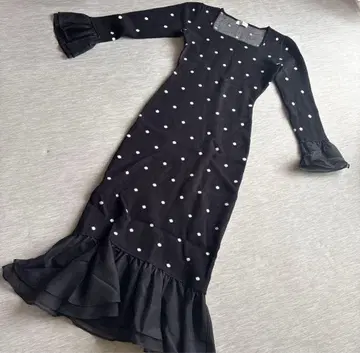 Darich 시어 도킹 머메이드 롱 원피스