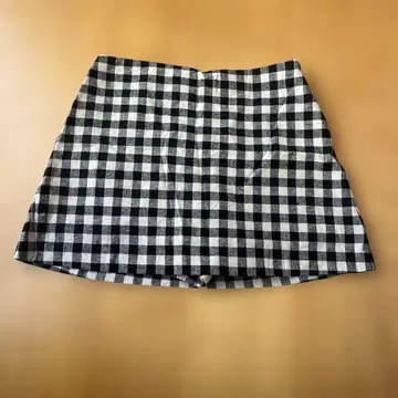 gap 린넨 블렌드 미니 스코트 체크 무늬 택 포함