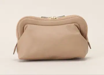 Jules Kae 스픽 앤 스팬 베이지 파우치