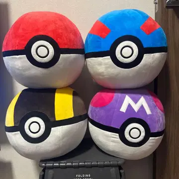 포켓몬스터 메챠모후굿토 봉제 인형 ~4개 세트
