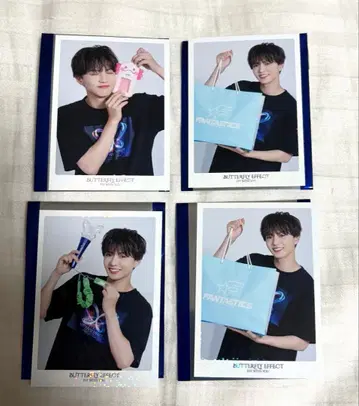 FANTASTICS 사토 타이키 포토 카드 4장 세트 시크릿