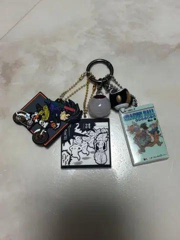 드래곤볼 키링 세트 미니 카라비너 포함