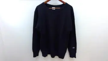 챔피온 리버스 위브 청단택 맨투맨 파랑택