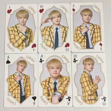 NCT DREAM 팬미팅 카드놀이 랜트 트레이딩 카드 6종 컴프 첸러