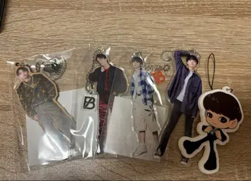 RYUHEI 키링 아크릴 스탠드 봉제 인형 세트