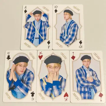 NCT DREAM 팬미팅 카드놀이 랜트 트레이딩 카드 마크 5종