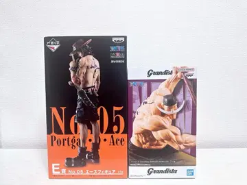 제일복권 원피스 E상 No.05 에이스 Grandista 흰 수염 2점