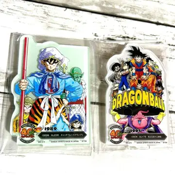 미개봉 새상품 드래곤볼 제일복권 40th 아크릴 스탠드 2세트