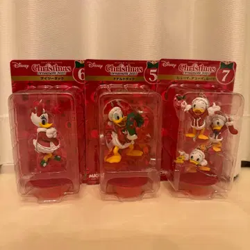 디즈니 크리스마스 오너먼트 도날드&데이지&휴이,듀이,루이