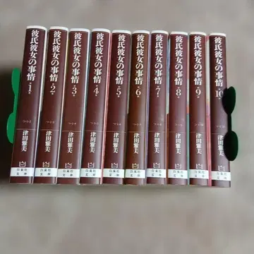 그와 그녀의 사정 전 10권 츠다 마사미 문고본