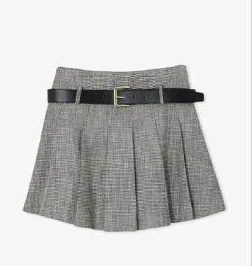 snidel 플리츠 스커트 숏 팬츠 벨트 포함