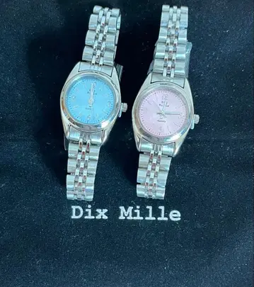 Dix Mille 시계 2점 여성용 손목시계 아날로그 쿼츠