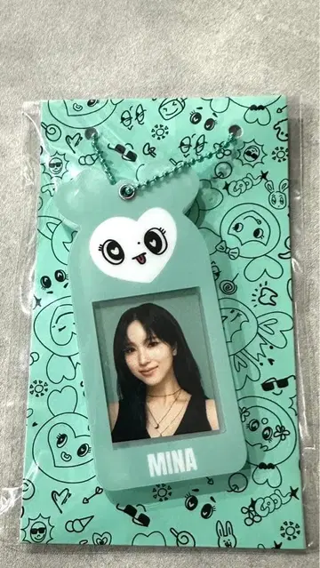 미개봉 새상품 twice 슬라이드 키링 [ MINA ] 미나