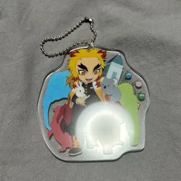 귀멸의 칼날 전 집중전 지역 한정 아크릴 참 아이치 렌고쿠 쿄쥬로 키링