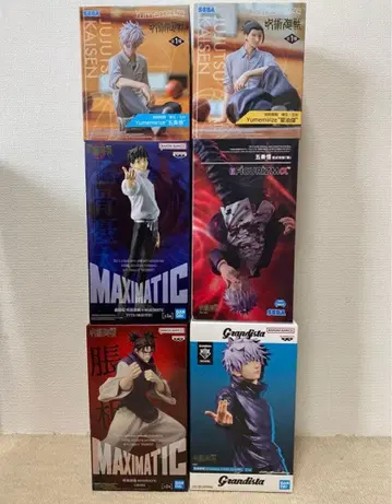 주술회전 피규어 묶음 판매 6개 세트