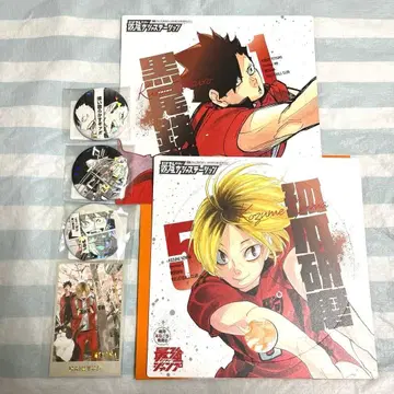 하이큐 쿠로오 코즈메 올스타 캔뱃지 메모리얼 컬렉션 네코마 레어