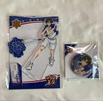 테즈카 쿠니미츠 중국 한정 캔뱃지 아크릴 스탠드