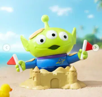 POP MART 팝마트 리틀 그린 에이리언