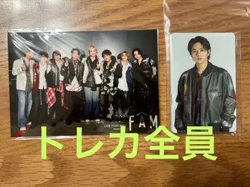 timelesz 트레이딩 카드 전원 회장 한정판 사진 2장 세트