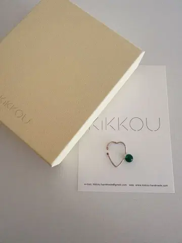 KIKKOU 하트형 이어커프