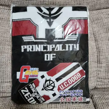 기동전사 건담 공국군기 타월 머플러 초레어