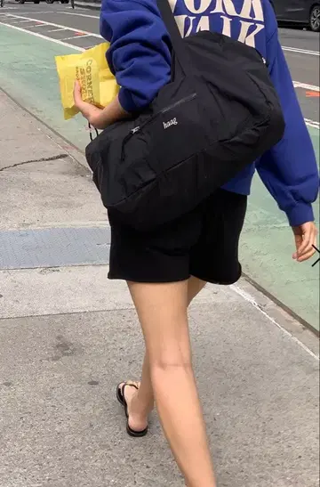 [ 새상품 ] 한국 브랜드 haag(헤이그) 더플백 BLACK 블랙