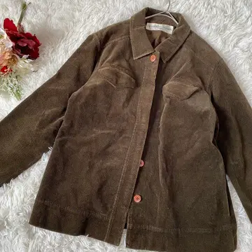 새상품급 [크리스찬 오자르] 코듀로이 자켓(9호) 일본제 면 100%