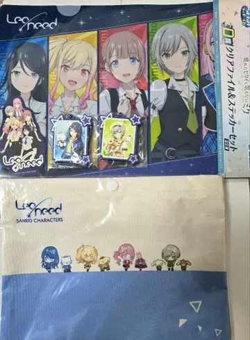 프로세카 레오니드 클리어 파일 & 스티커 세트 키링 사코슈