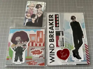 WIND BREAKER 윈브레 glasses 아크릴 스탠드 소방준비