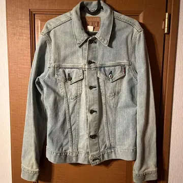 EDWIN 라이트 블루 데님 자켓