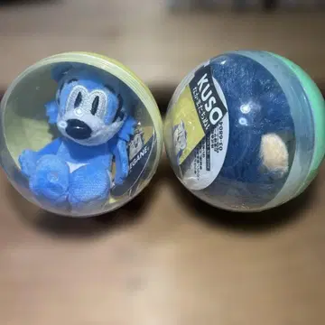 KUSOMEGANE 동료들 봉제 인형 쿠소메가네 가챠 2개 세트