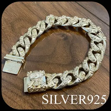 실버 925 팔찌 빈티지 평생 사용할 수 있는 묵직하고 화려한 느낌