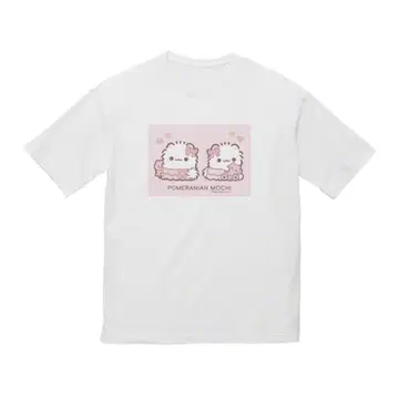 포메라니안 모찌 빅 실루엣 반팔 T셔츠