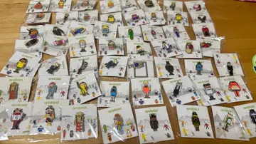 Android 드로이드 군 핑 배지