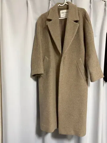 UNITED ARROWS 베이지 롱 코트