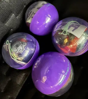 디즈니 에코백 캡슐 토이 컴플리트 4종