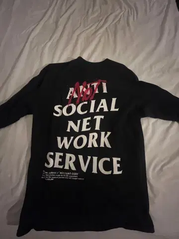 DLSM ANTI SOCIAL NETWORK SERVICE 티셔츠