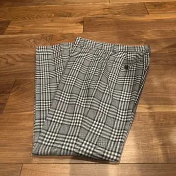 FRAMeWORK 프레임워크 T/W 체크 풀렝스 팬츠 사이즈 36