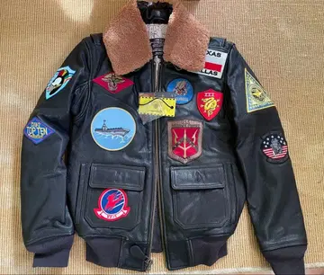 [택 포함 새상품] 탑건 가죽 재킷