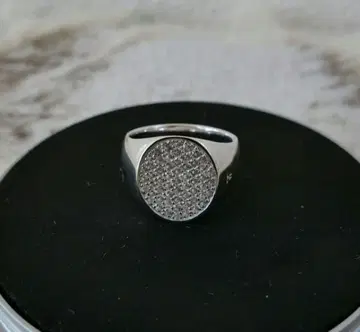 TOM WOOD Pinkie Oval White Topaz 반지